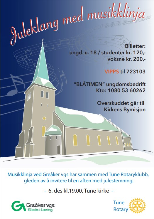 Juleklang med musikklinja Greåker vgs 6/12